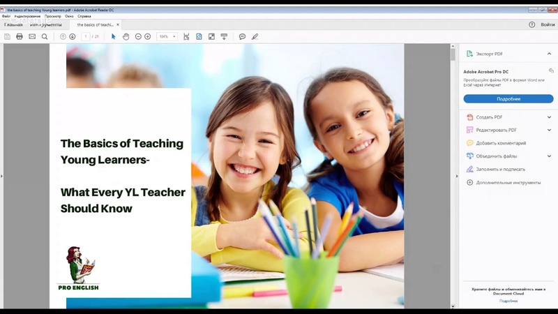 Вебинар The Basics of Teaching Young Learners What Every YL Teacher Should