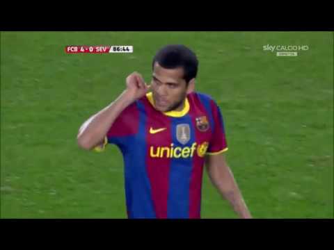 Dani Alves vs Sevilla ( Home) HD 1080i 10 11 (30, 10,